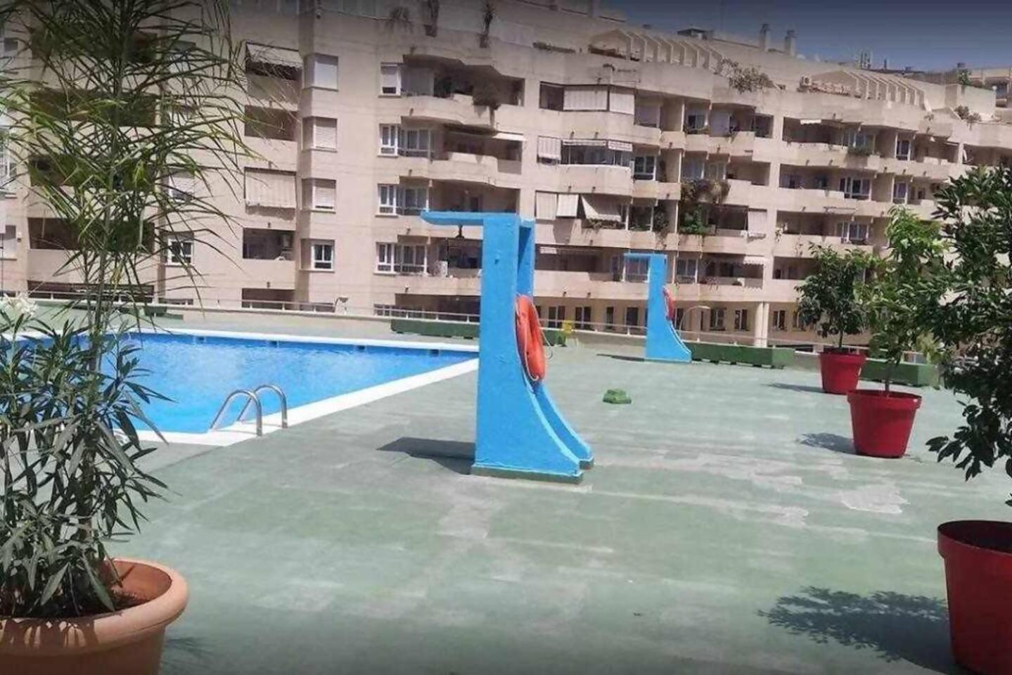 Centro Plaza Torremolinos Apto 24 Wifi Terraza Exteriér fotografie